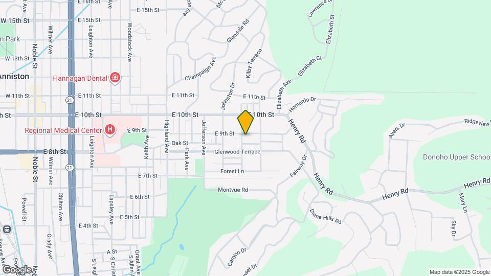 823 Lockwood Ave Map and Location Details