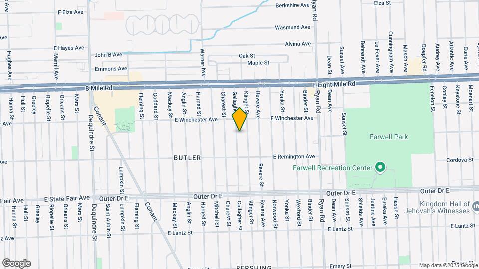 20196 Gallagher St Map and Location Details