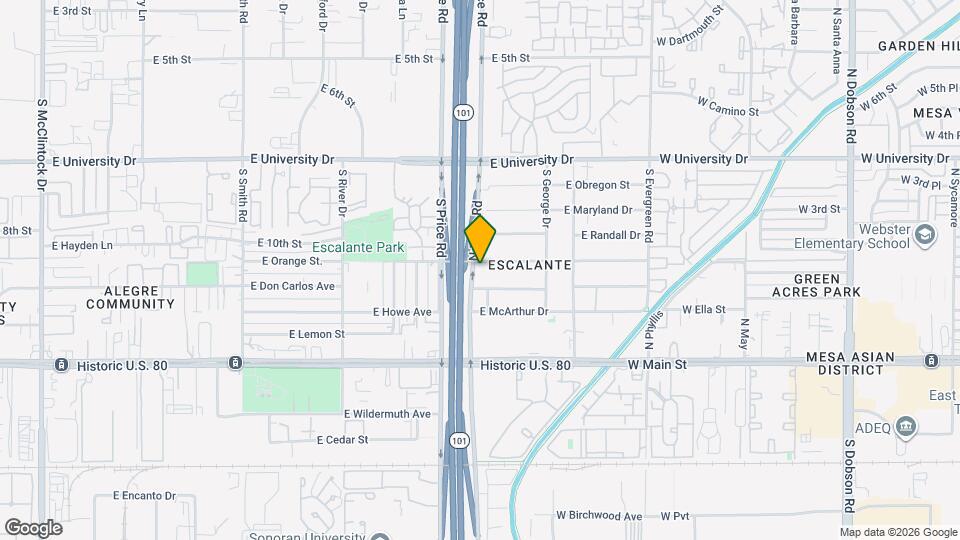 2235 E Victory Dr Map and Location Details