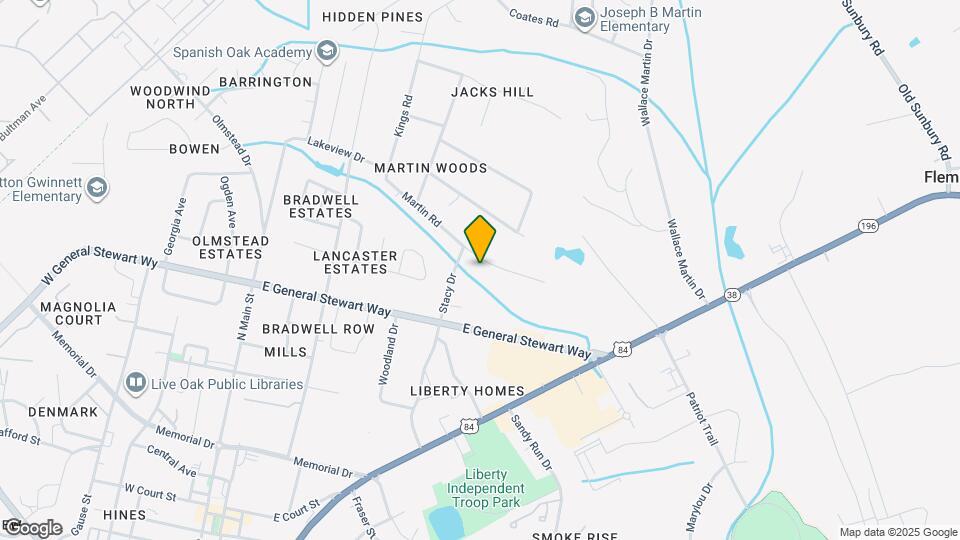 502 Martin Rd Map and Location Details