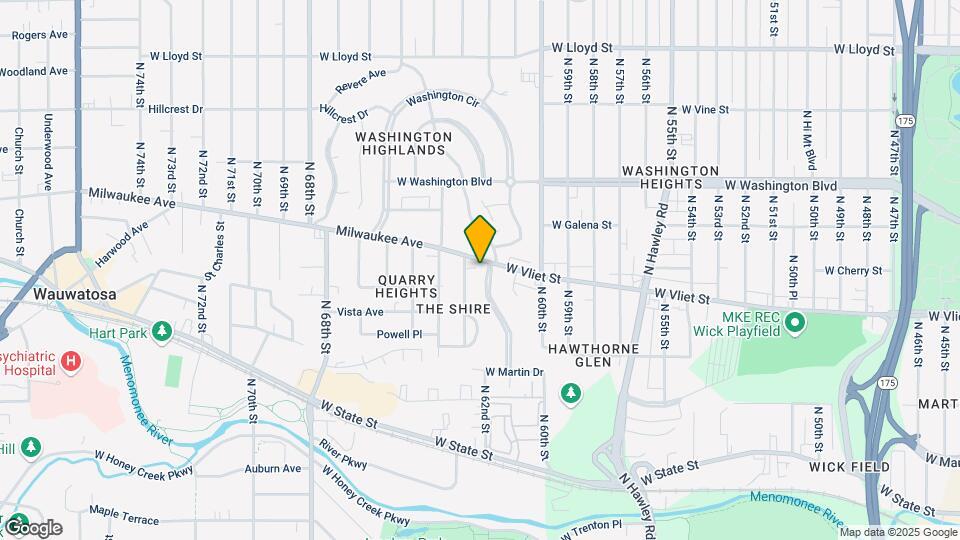 1429-1435 Martha Washington Dr Map and Location Details