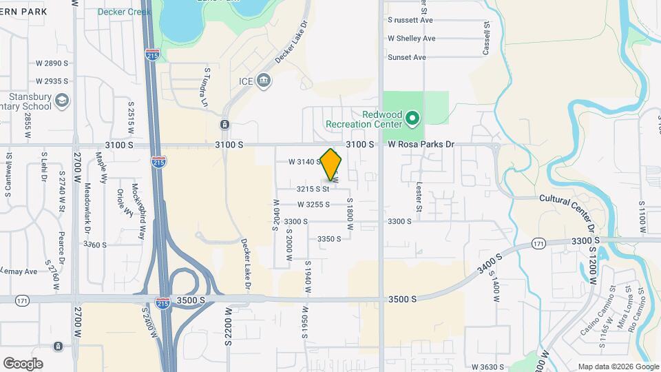 3204 S 1855 W Map and Location Details