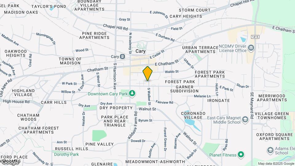 216 S Walker St Map and Location Details