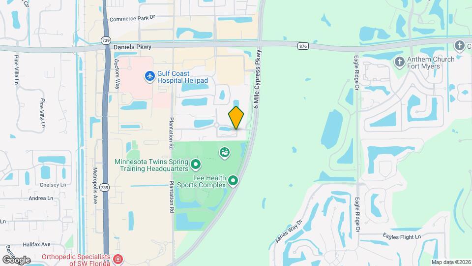 9912 Porto Fino Cir Map and Location Details