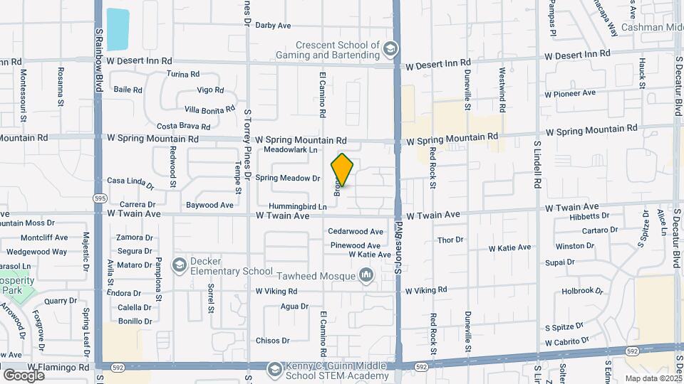 3636 Bronco Rd Map and Location Details