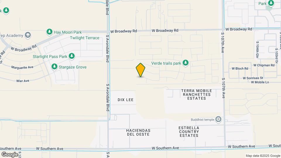 11227 W Mobile Ln Map and Location Details