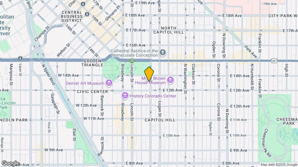 The Residences At Capitol Heights Apartments Map and Location Details