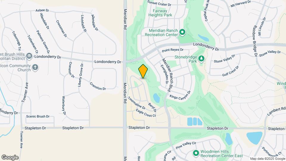 9743 Beryl Dr Mapa y Detalles de la Ubicación