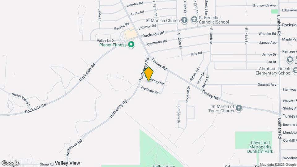 12908 Shadyway Rd Mapa y Detalles de la Ubicación