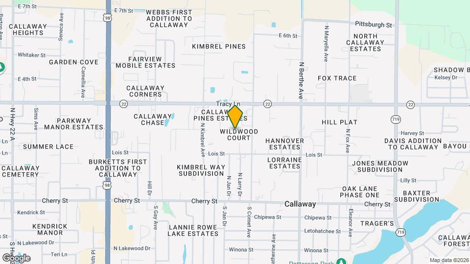 6407 Wildwood Ct Map and Location Details
