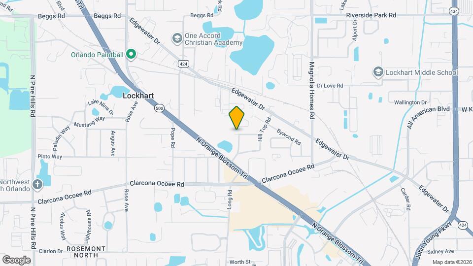 4307 Sky Line Dr Map and Location Details