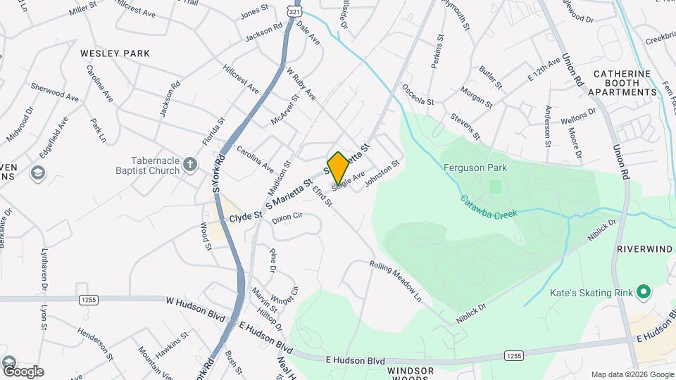 1506 Seigle Ave Map and Location Details