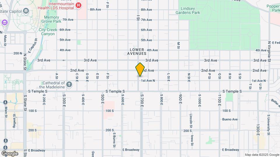 662 1st Ave Map and Location Details