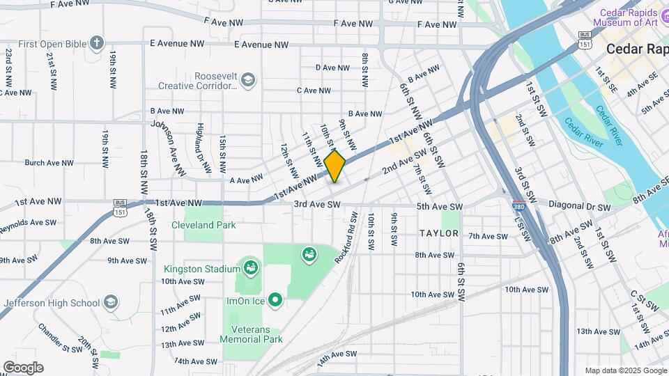 127 11th St SW Map and Location Details