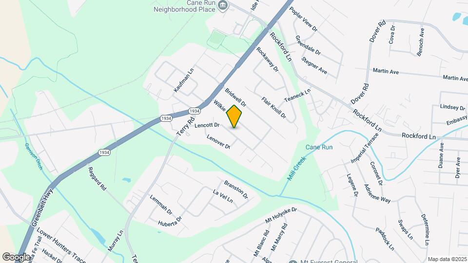 3105 Lencott Dr Map and Location Details