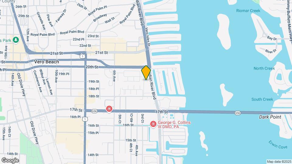 1901 Indian River Blvd, Unit C209 Map and Location Details