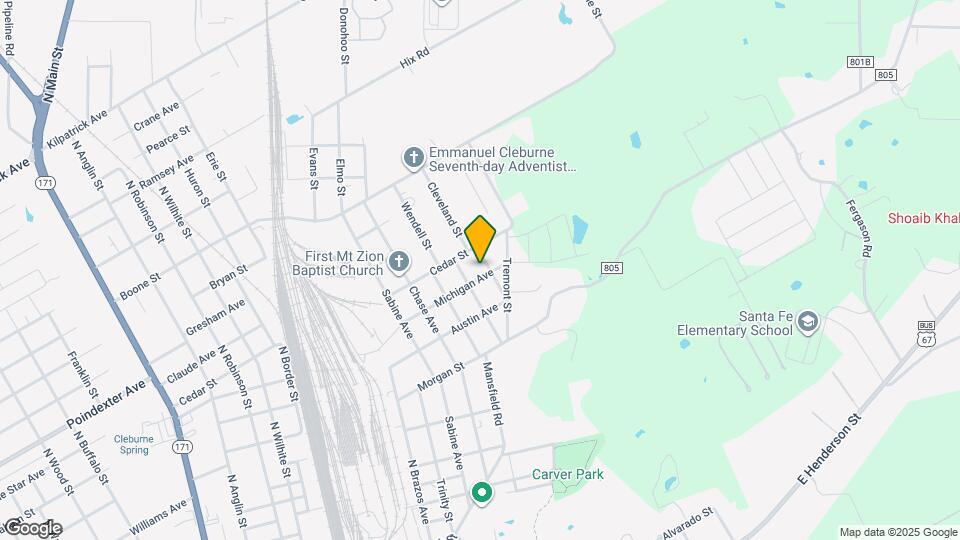 303 Eastland St Mapa y Detalles de la Ubicación