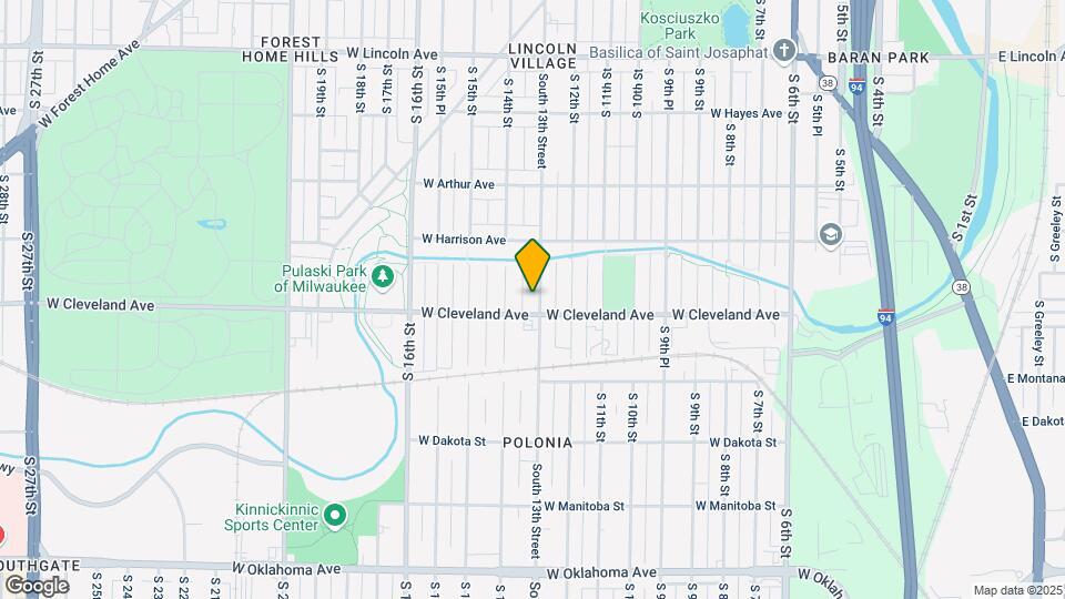 2671-2675 S 13th St Map and Location Details