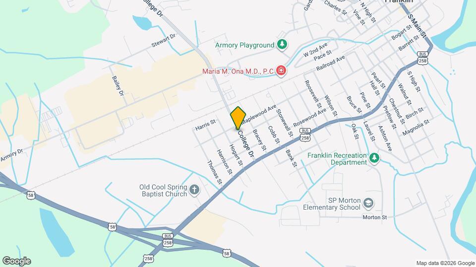 310 S College Dr Mapa y Detalles de la Ubicación