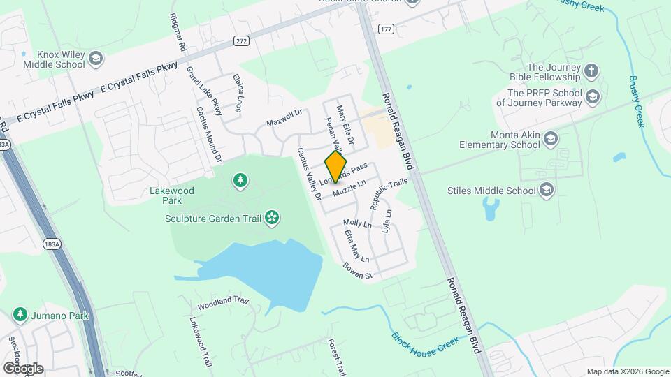 2409 Muzzie Ln Map and Location Details