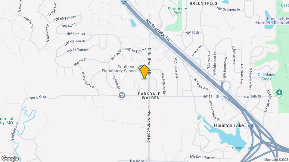 4404 NW 57th St Map and Location Details