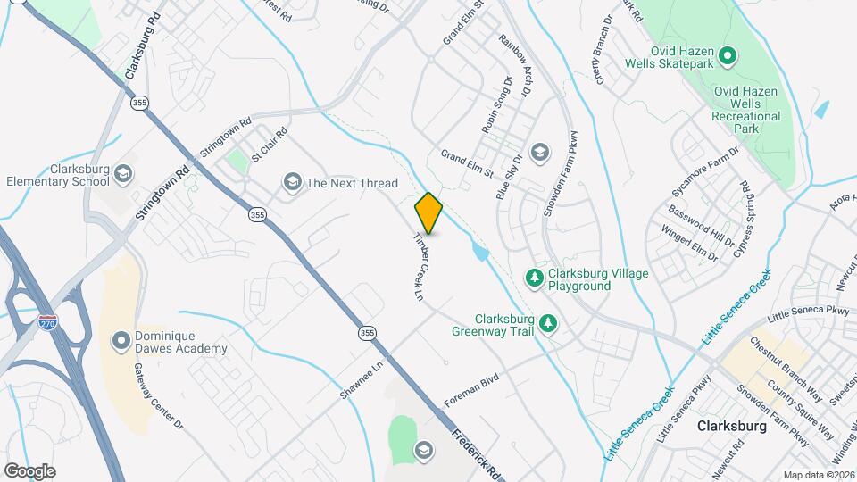 23017 Timber Creek Ln Map and Location Details