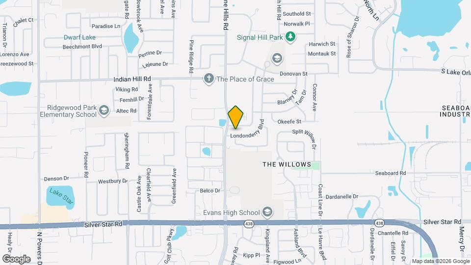 5123 Londonderry Blvd Map and Location Details