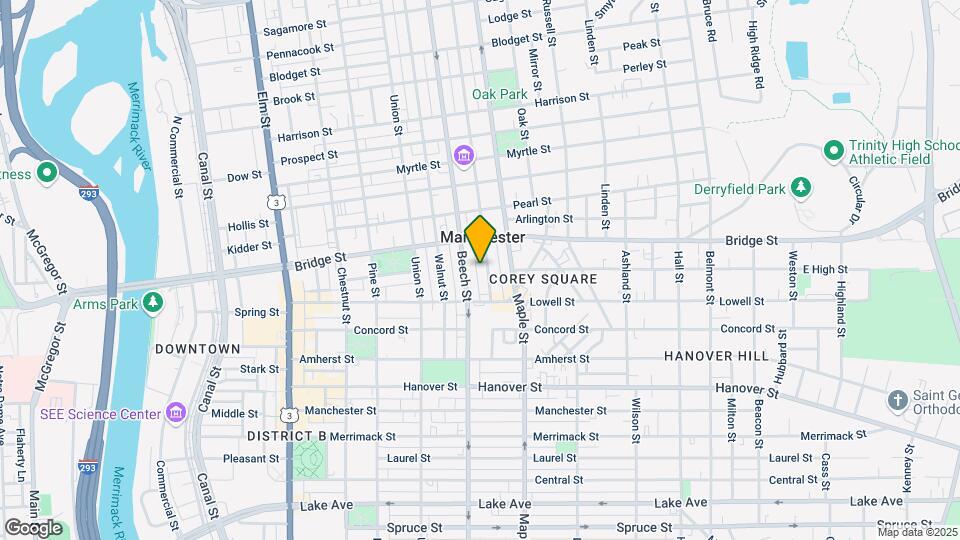 74 Ash St Mapa y Detalles de la Ubicación