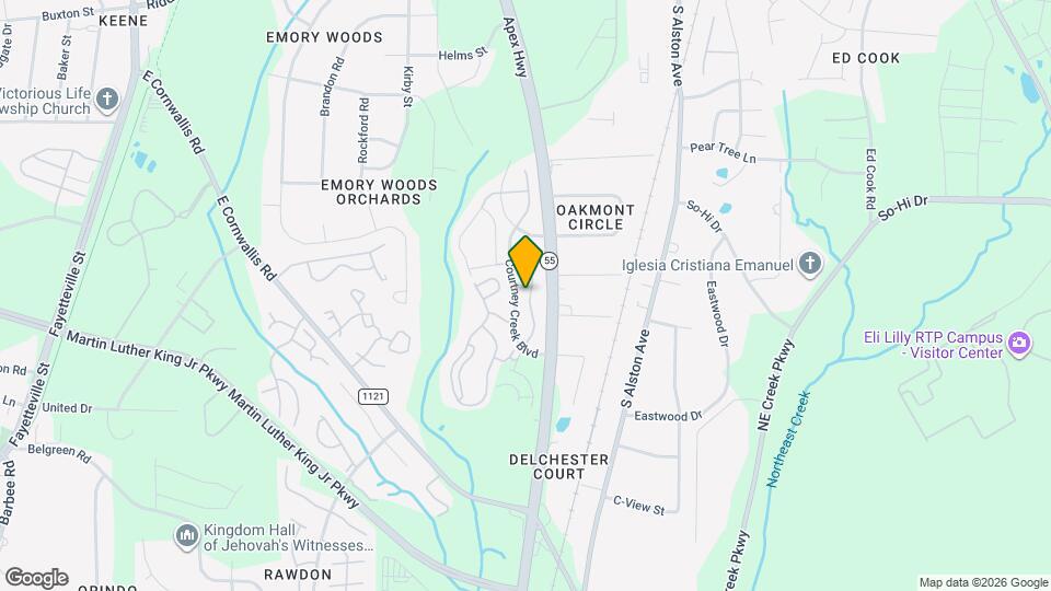 1622 Holly Grove Way Map and Location Details