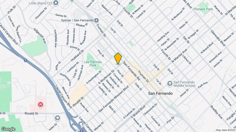 305 S Workman St Map and Location Details