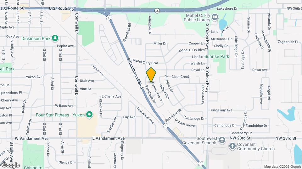 726 Garden Grove Mapa y Detalles de la Ubicación
