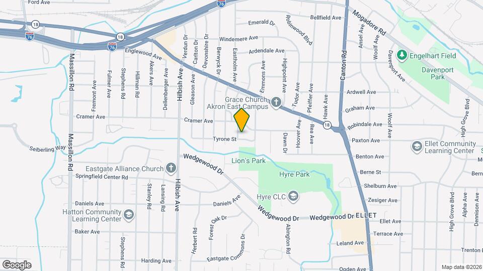 323 Bender Ave Map and Location Details