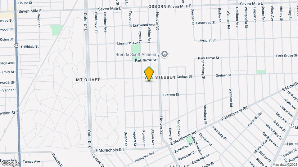 17885 Albion Ave Mapa y Detalles de la Ubicación