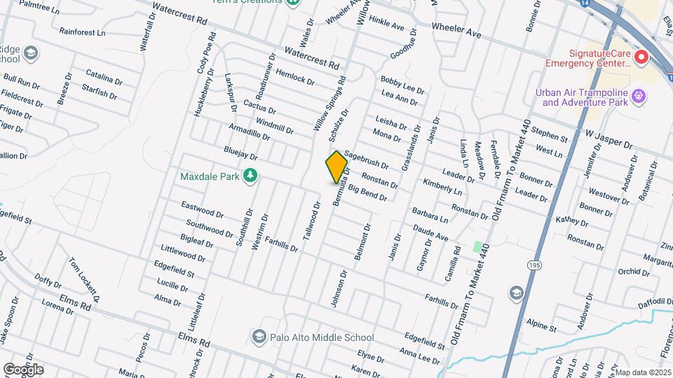2807 Bermuda Dr Map and Location Details