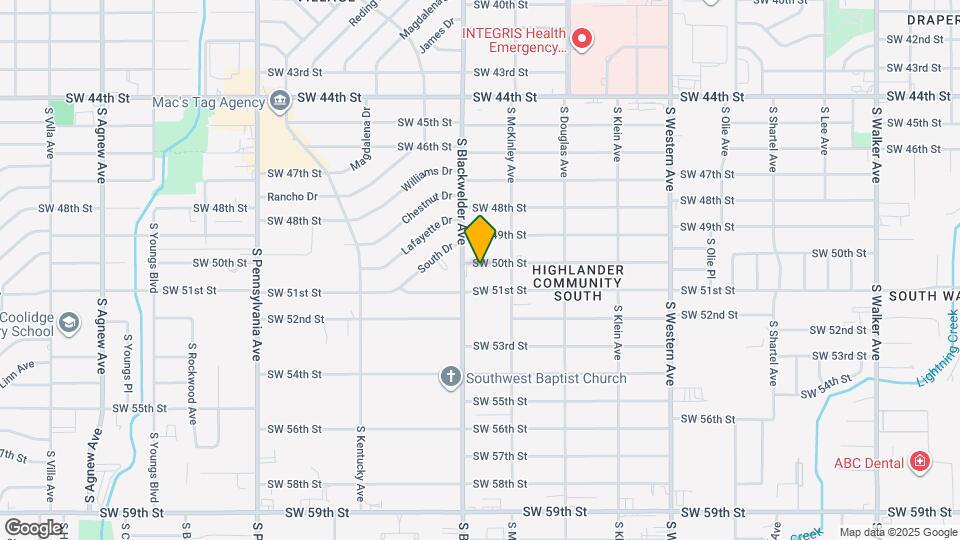 1228 SW 50th St Map and Location Details