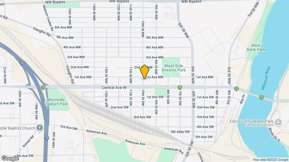 11 10th St NW Map and Location Details