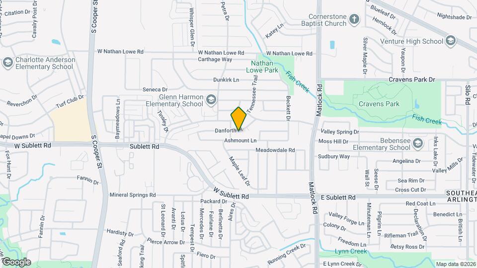 920 Danforth Pl Map and Location Details