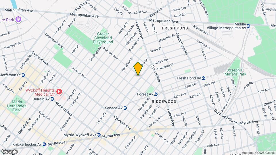 19-39 Gates Ave Map and Location Details