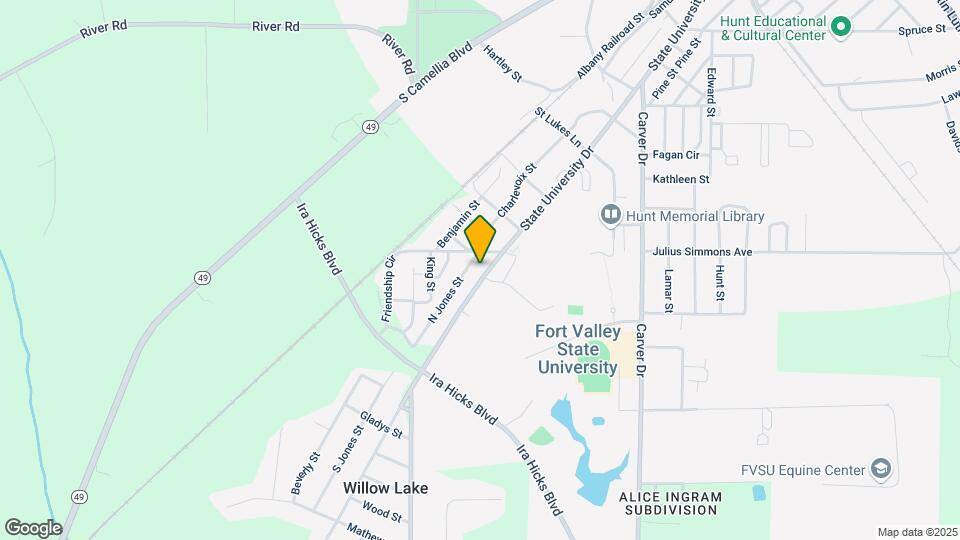 1344 State University Dr Map and Location Details