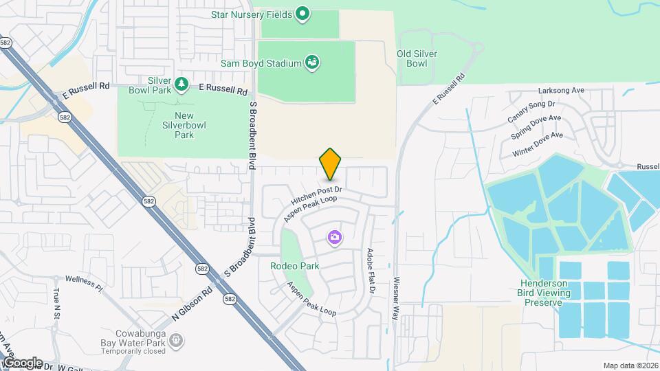 676 Hitchen Post Dr Map and Location Details