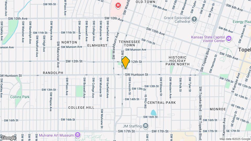 1228 SW Lane St Map and Location Details