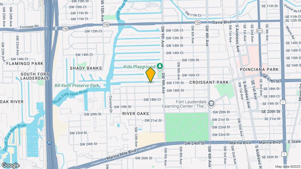 937 SW 17th St Map and Location Details