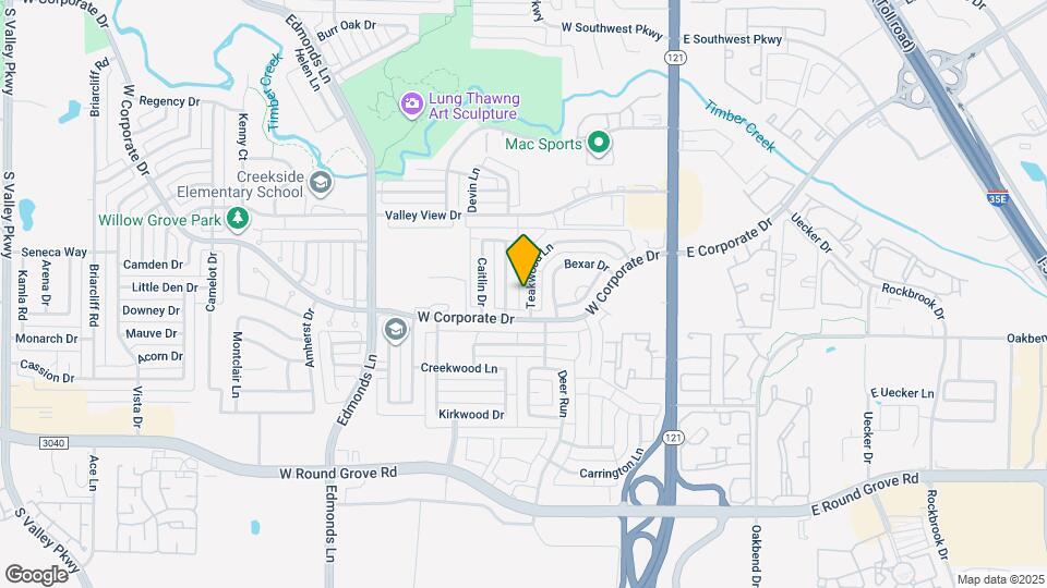 325 Teakwood Ln Map and Location Details