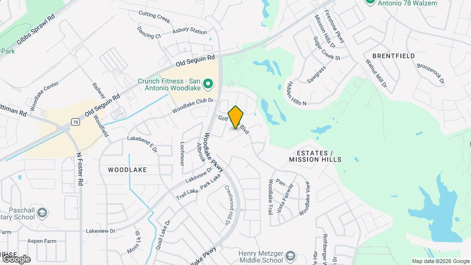 7226 Golf Mapa y Detalles de la Ubicación