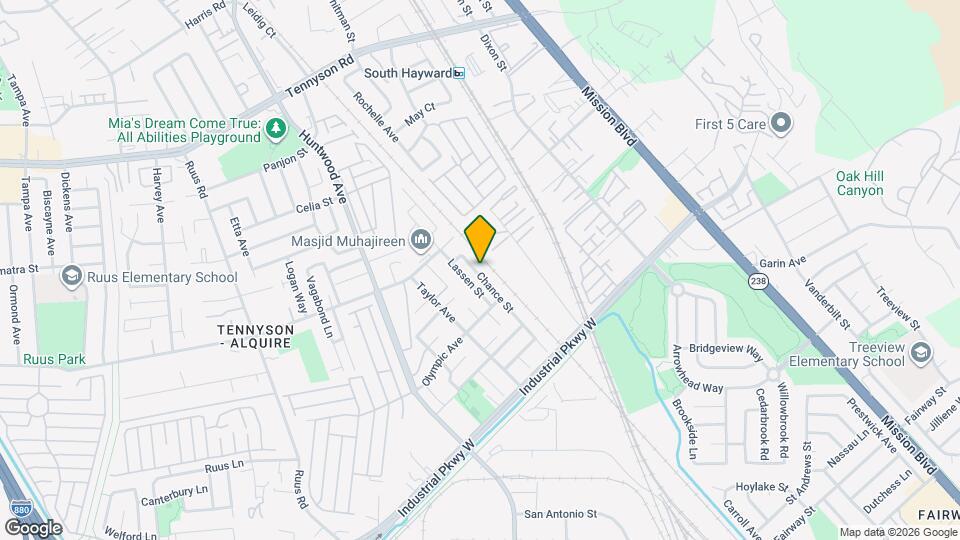 29338 Chance St Mapa y Detalles de la Ubicación