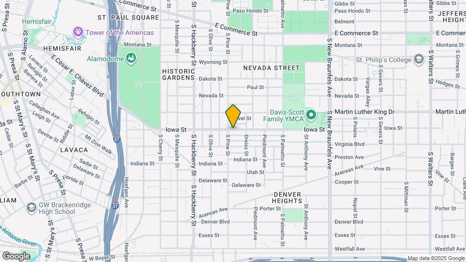 810 Iowa St Map and Location Details