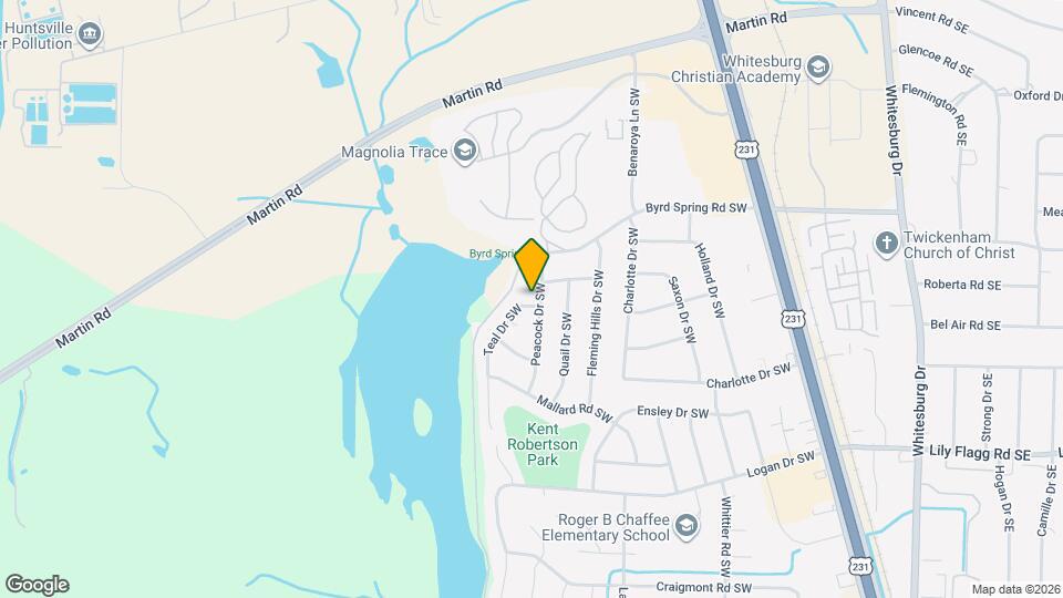 7600 Teal Dr SW Map and Location Details