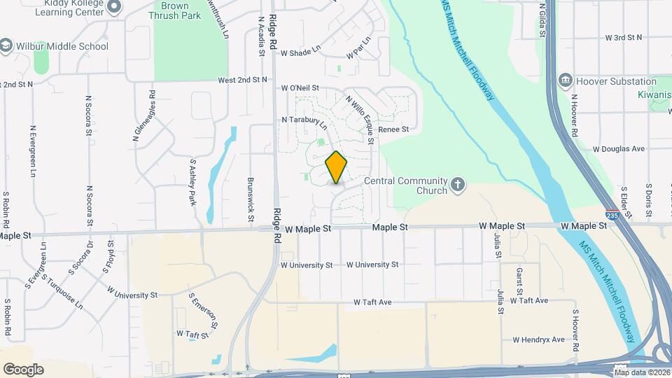 235 S Willo-Esque Ct Mapa y Detalles de la Ubicación