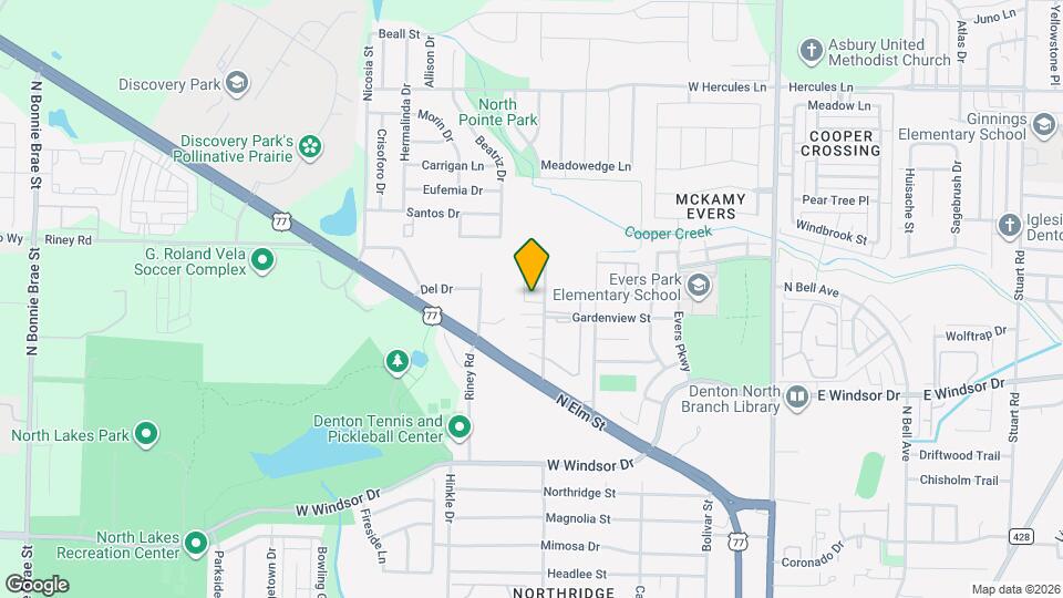 3300 Gardenview Cir Map and Location Details