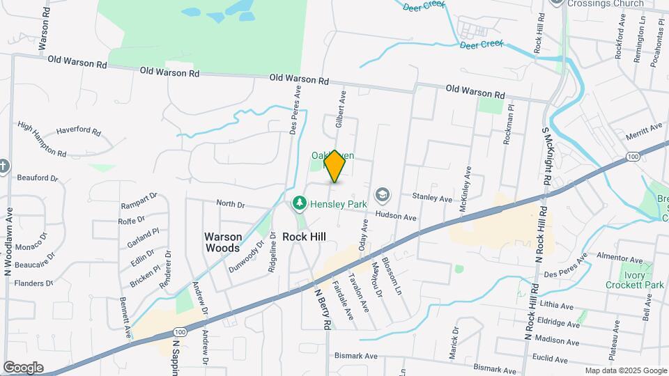 1120 Gilbert Ave Map and Location Details